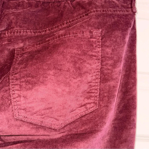 Old Navy Women’s 26w Plus Corduroy Pants High Rise Rockstar Super Skinny Purple - Picture 5 of 8
